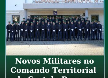 Novos Militares no Comando Territorial de Castelo Branco