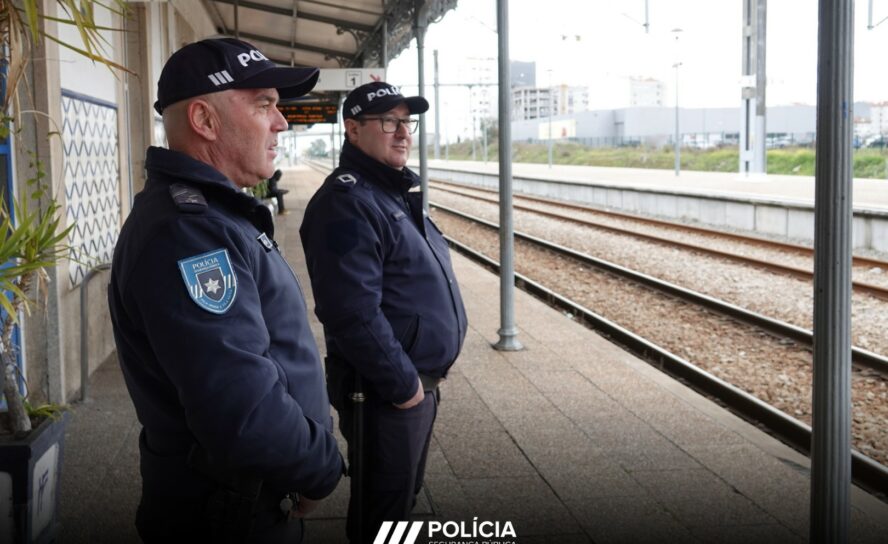 Operação policial reforça segurança ferroviária em Castelo Branco e Covilhã