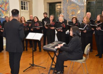 Orfeão de Castelo Branco canta as Janeiras na Câmara Municipal de Castelo Branco