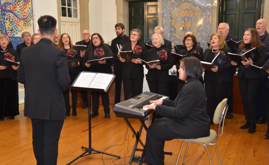 Orfeão de Castelo Branco canta as Janeiras na Câmara Municipal de Castelo Branco