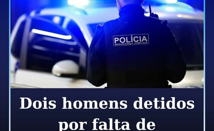 PSP detém dois homens por condução sem habilitação legal