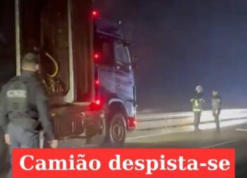 Pesado de mercadorias despita-se no IC8