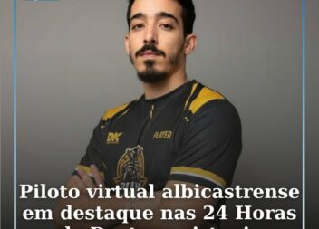 Piloto virtual albicastrense conquista pole position nas 24 Horas de Daytona no