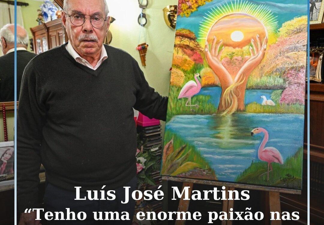Pintor autodidata com 83 anos espalha talento