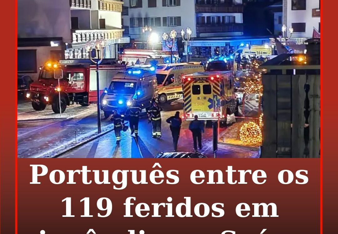 Português entre os 119 feridos em incêndio na Suiça
