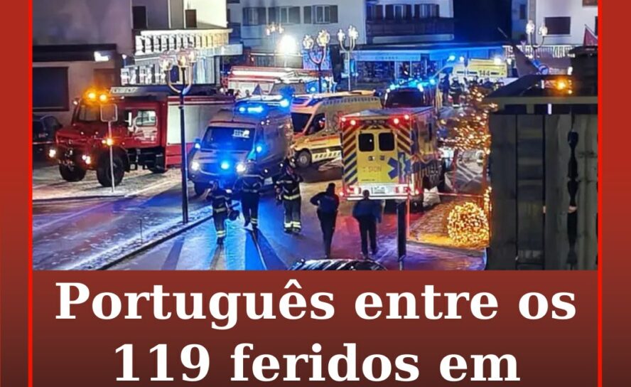 Português entre os 119 feridos em incêndio na Suiça