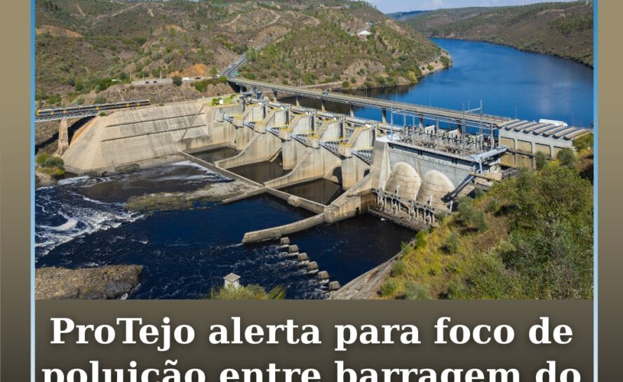 ProTejo alerta para foco de poluição entre barragem do Fratel e Barca da Amieira