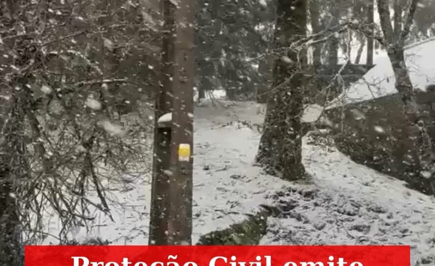 Proteção Civil emite alerta à população