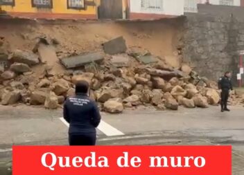 Queda de muro condiciona trânsito na Covilhã