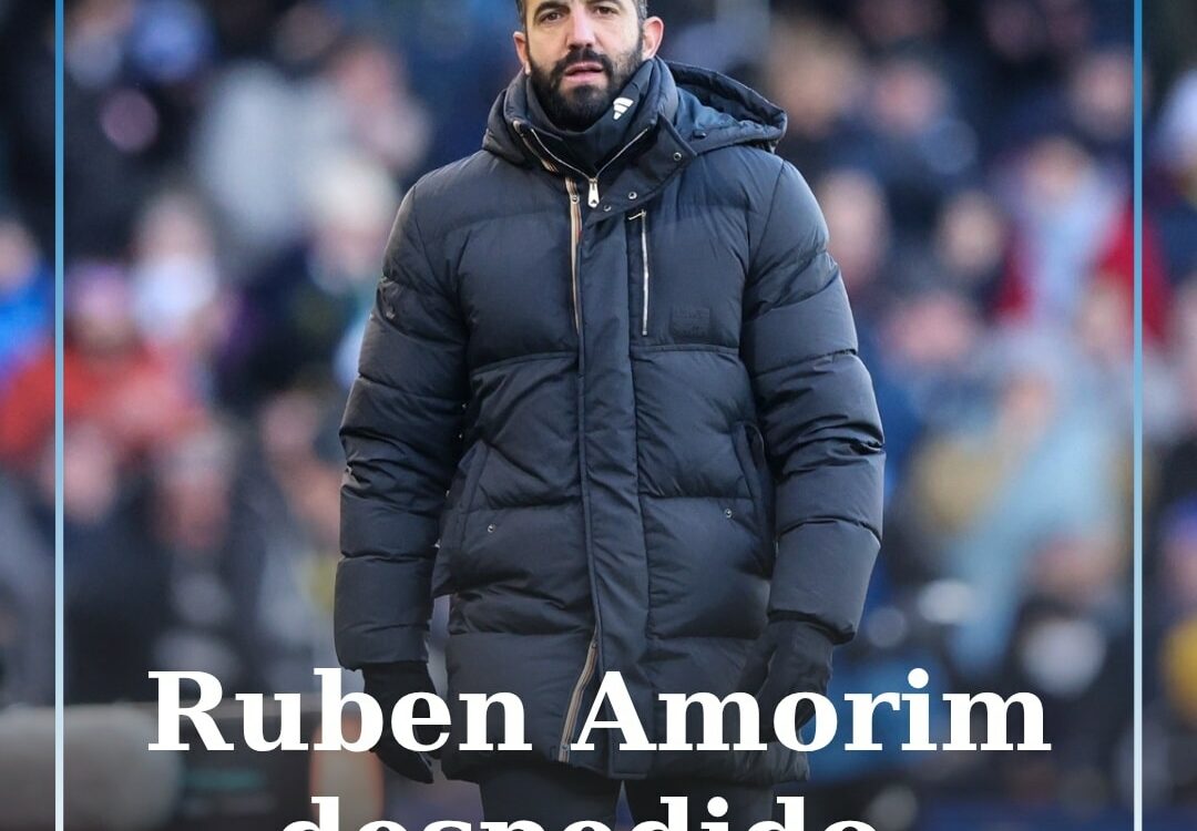 Ruben Amorim despedido pelo Manchester United