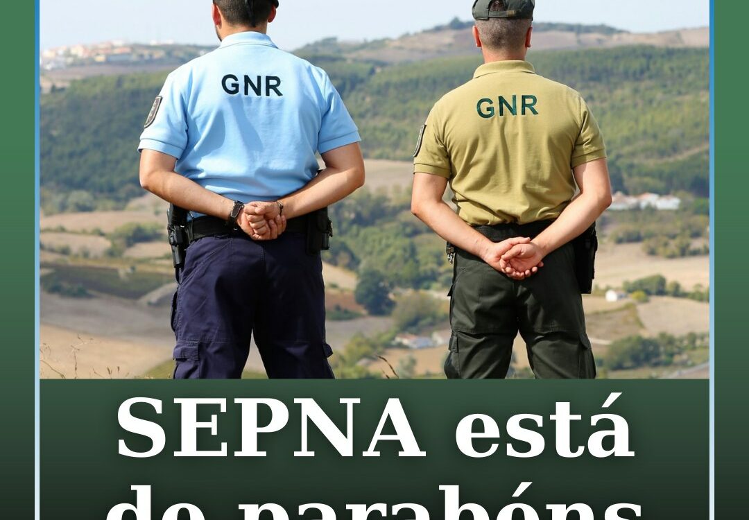 Serviço de Proteção da Natureza e do Ambiente (SEPNA) da GNR está de parabéns