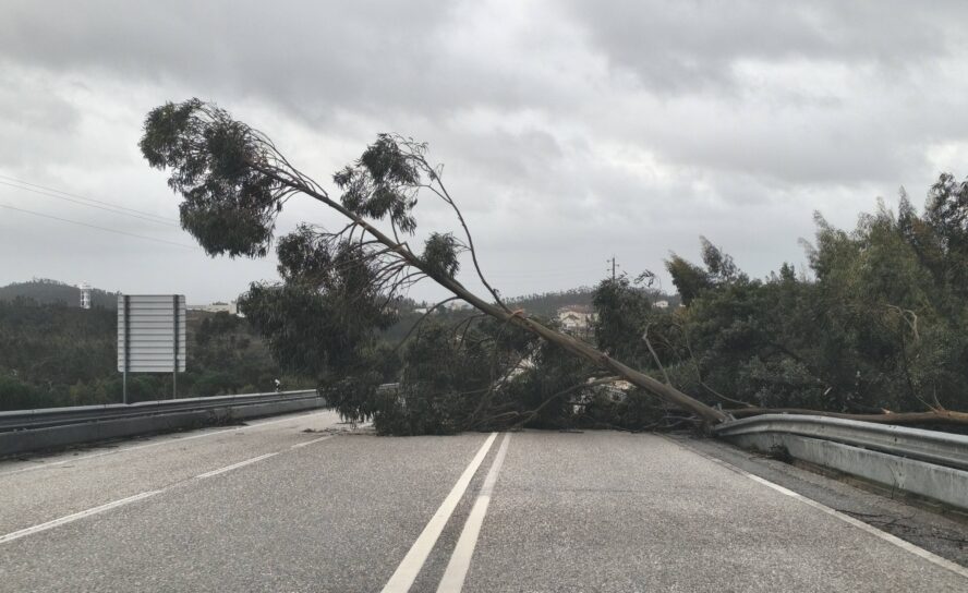 Tempestade provoca danos em Vila de Rei