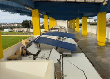 Temporal provoca constrangimentos no Estádio Trigueiros de Aragão