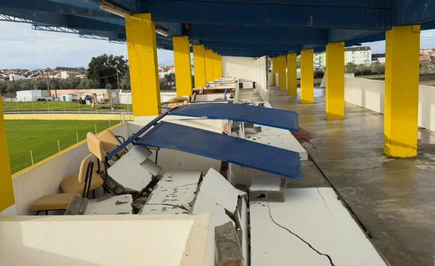 Temporal provoca constrangimentos no Estádio Trigueiros de Aragão