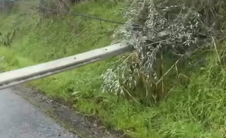Trânsito cortado no Caminho de Maçainhas