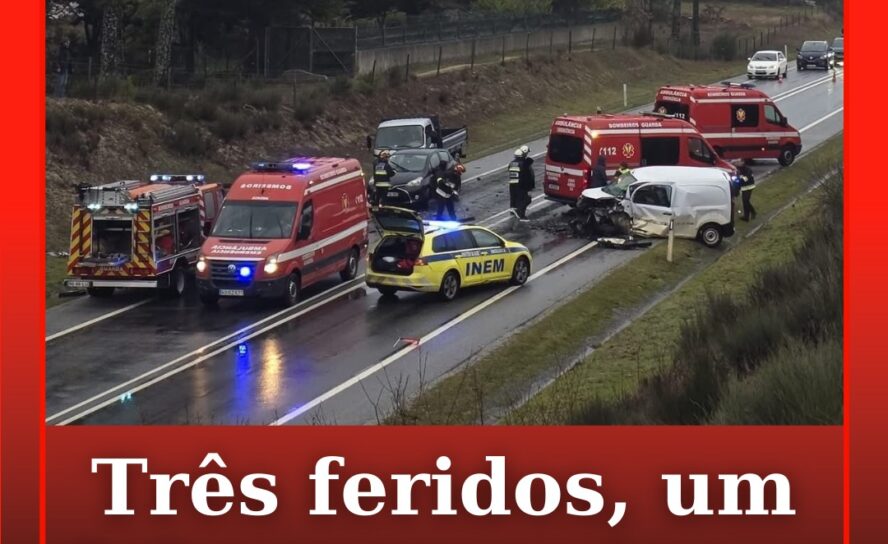 Três feridos