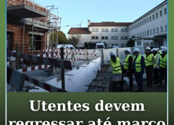 Utentes devem regressar ao Fundão até março