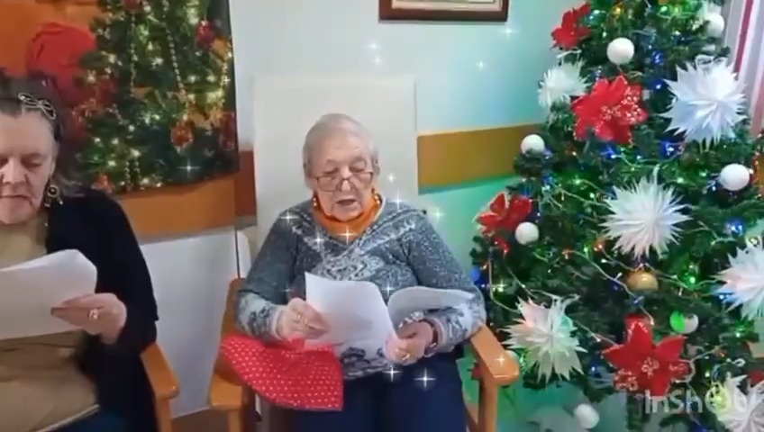 Utentes do Centro Comunitário das Minas da Panasqueira deixam votos de Ano Novo