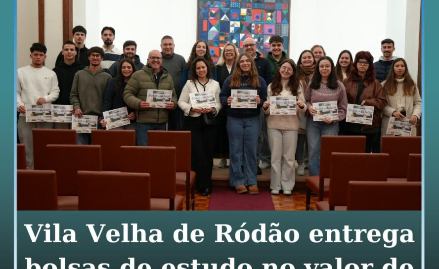 Vila Velha de Ródão entrega bolsas de estudo no valor de mais de 15 mil euros