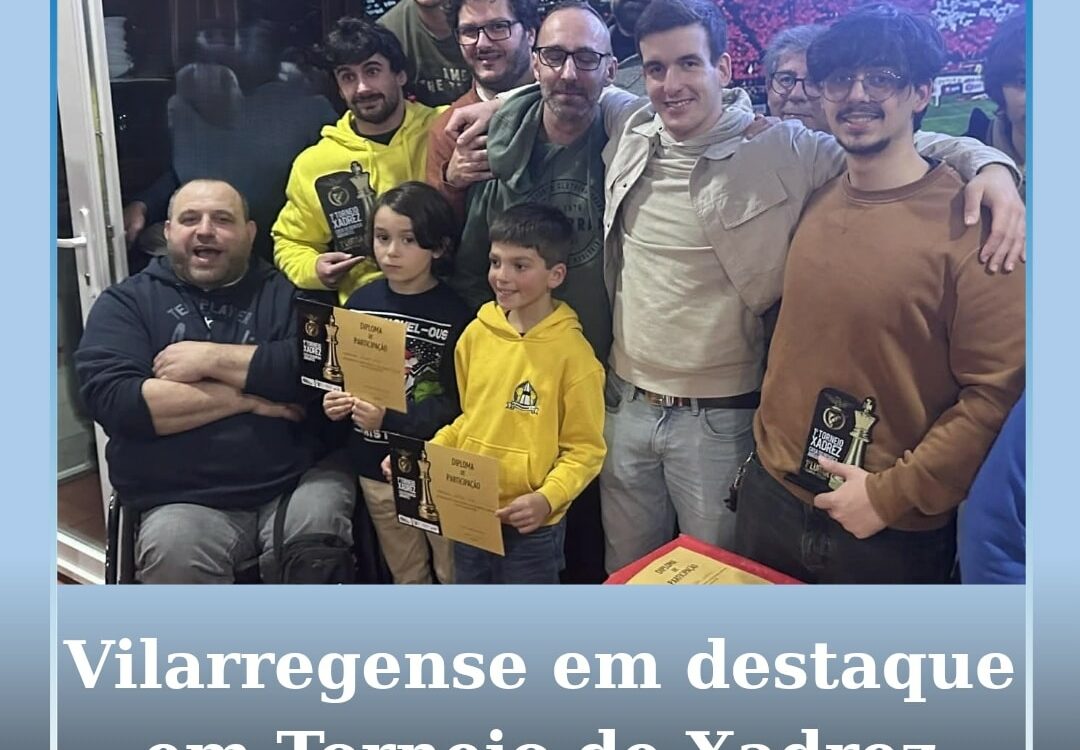 Vilarregense participa no 1º Torneio de Xadrez do Ano Novo 2026