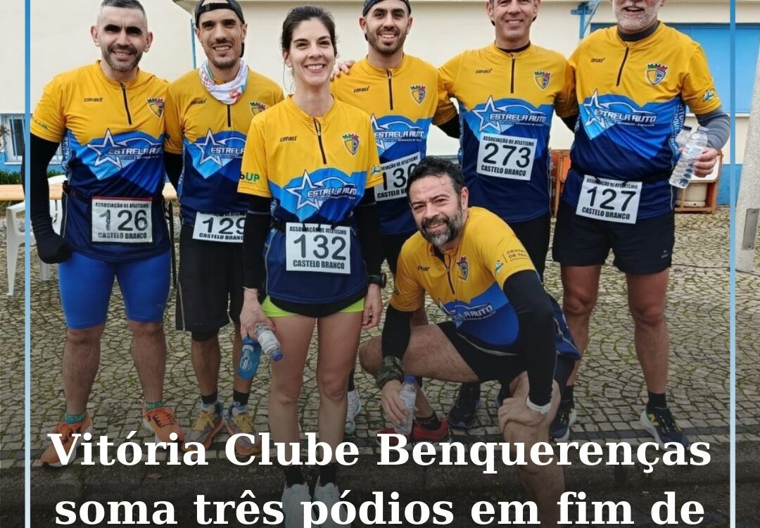 Vitória Clube Benquerenças soma três pódios em fim de semana de competição