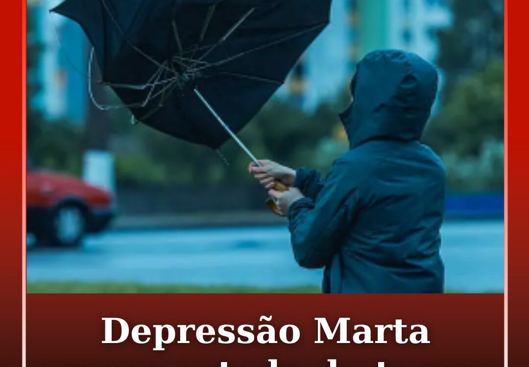 Depressão Leonardo agrava estado do tempo