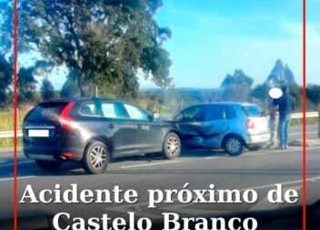 Acidente próximo de Castelo Branco