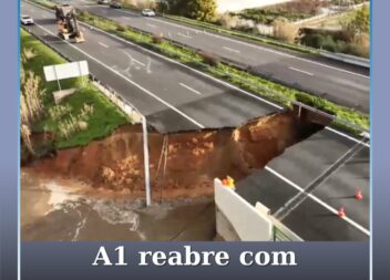 A1 reabre de forma condicionada