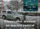 Acessos ao maciço central da Serra da Estrela encerrados devido à queda de neve