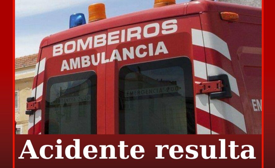 Acidente na EN18 provoca dois feridos