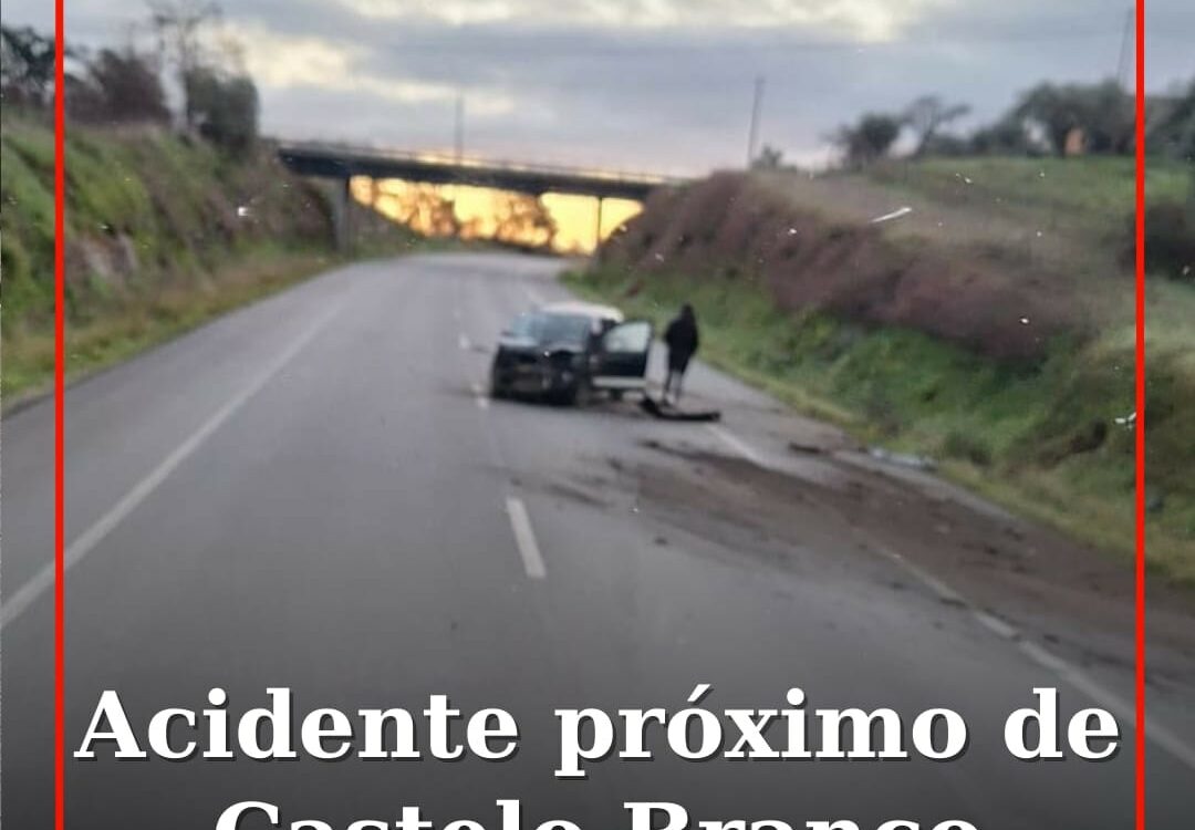 Acidente próximo de Castelo Branco