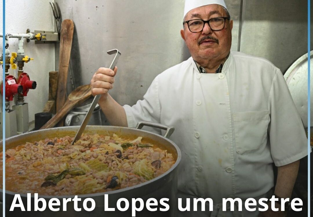 Alberto Lopes um mestre na cozinha caseira