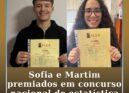 Alunos do AE Amato Lusitano premiados em concurso nacional de estatística
