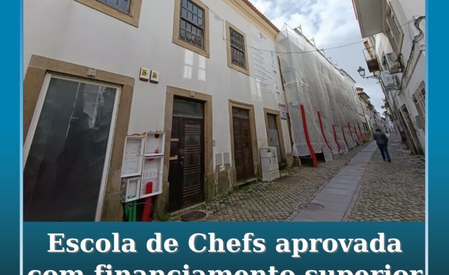 Aprovada candidatura para a Escola de Chefs com financiamento superior a 3 milhõ