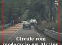Aviso aos contadores que passam na Estrada Alcains- Póvoa do Rio de Moinhos