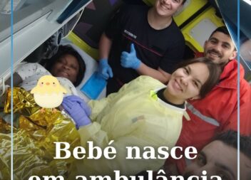 Bebé nasce em ambulância