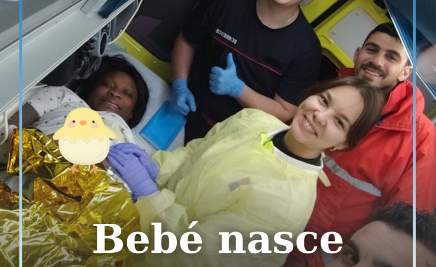 Bebé nasce em ambulância