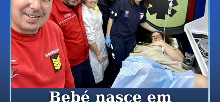 Bebé nasce em ambulância dos Bombeiros Voluntários de Fornos de Algodres