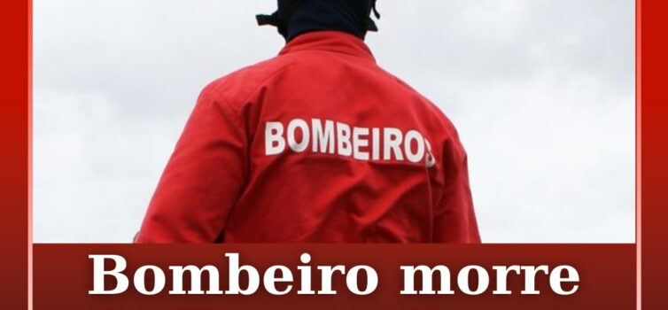 Bombeiro morre em serviço devido ao mau tempo