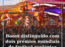 Boom distinguido com dois prémios mundiais de festival ecológico