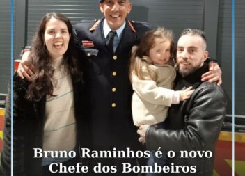 Bruno Raminhos é o novo Chefe dos Bombeiros Voluntários de Castelo Branco