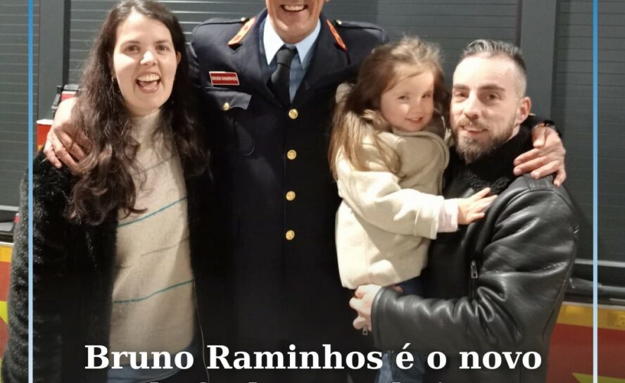 Bruno Raminhos é o novo Chefe dos Bombeiros Voluntários de Castelo Branco
