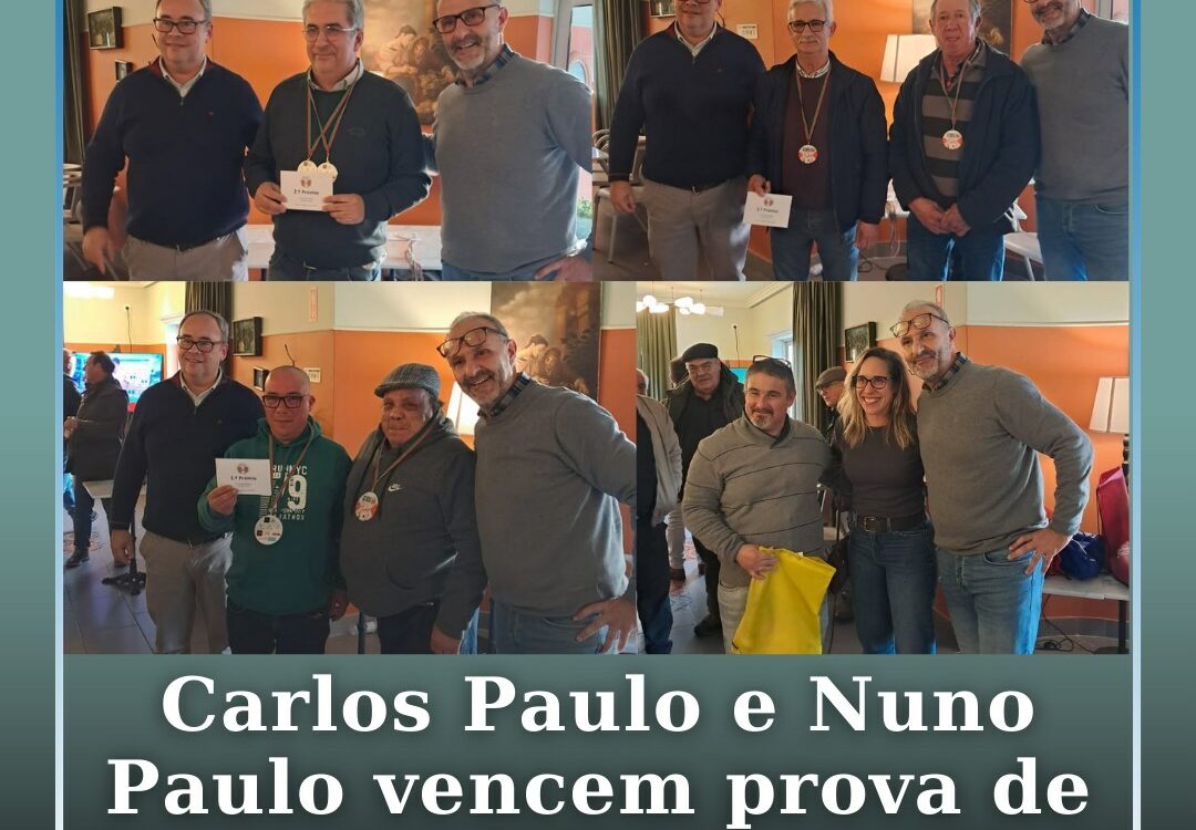 Carlos Paulo e Nuno Paulo vencem prova de Sueca no Albisport Club