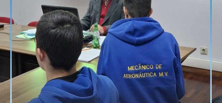 Castelo Branco acolhe primeiro curso profissional de Mecânico de Aeronaves e Mat