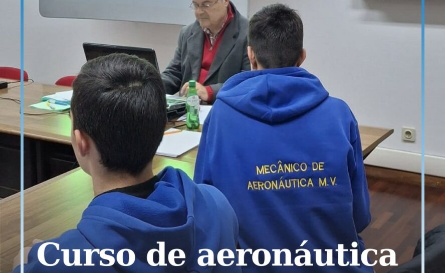 Castelo Branco acolhe primeiro curso profissional de Mecânico de Aeronaves e Mat