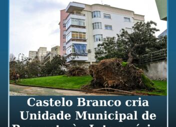 Castelo Branco cria Unidade Municipal de Resposta às Intempéries
