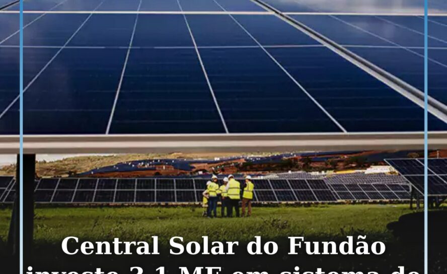Central Solar do Fundão investe 3