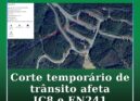 Corte temporário de trânsito afeta IC8 e EN241 em Proença-a-Nova