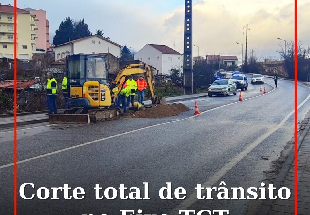 Corte total de trânsito no Eixo TCT devido a abatimento do piso