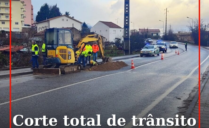 Corte total de trânsito no Eixo TCT devido a abatimento do piso